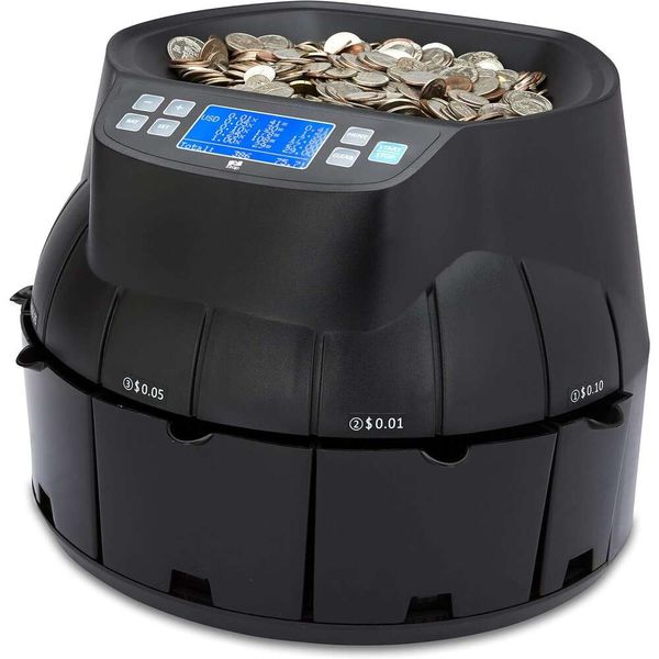 CS40 Coin Counter Streter and Roller - Macchina efficiente della valuta in contanti per il conteggio e l'ordinamento delle monete rapide e accurate