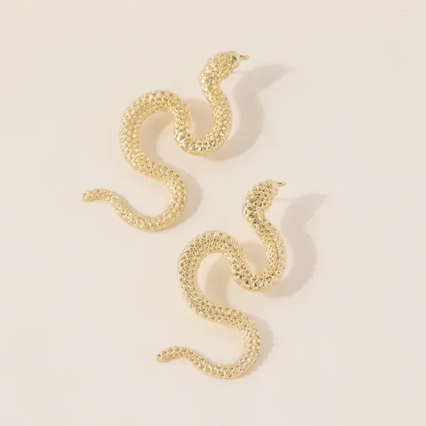 Orecchini per stalloni perduti Lady Punk Snake Orecchini per orecchini lunghi Orecchi per donne Dichiarazione femminile Dichiarazione Fashion Gioielli all'ingrosso Bijoux