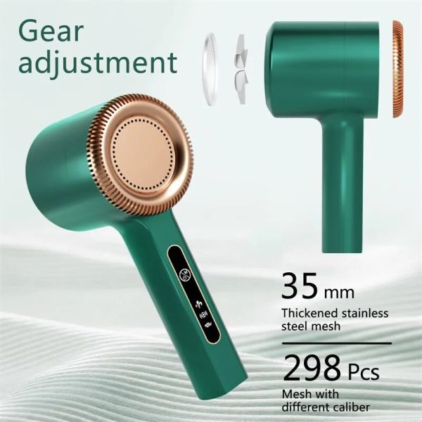 Lintentferner für Kleidung USB Elektrische wiederaufladbare Haarkugel Trimmer Fuzz -Kleidung Pullover Rasierer Rollen Entfernung Gerät