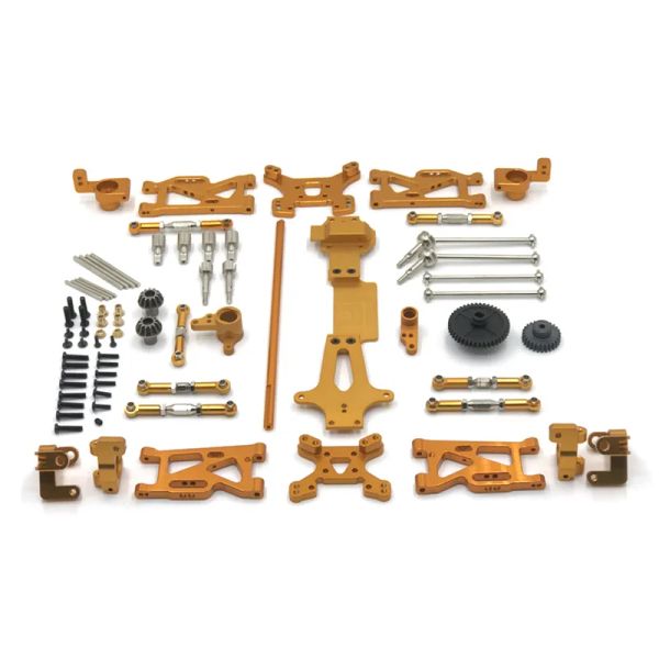 Cars Wltoys 144001 144010 144002 RC -Auto Metall -Upgrade Schwung Arm Lenkung Sitz HINDE