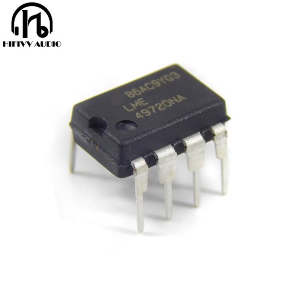 Verstärker LME49720NA OP AMP IC -Chip für HiFi Audio DIY DAC von LME49720 Doppelkanal -Betriebsverstärker