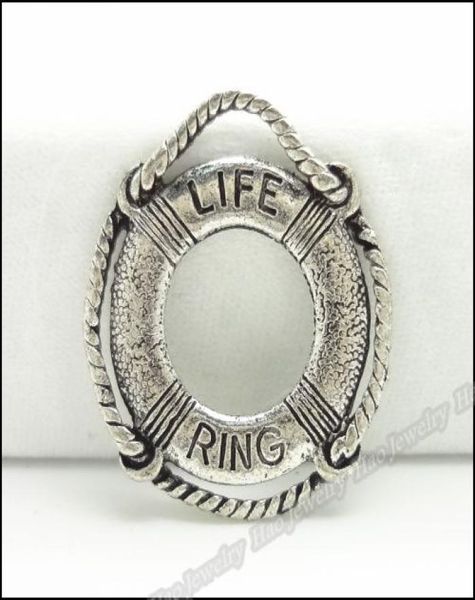 Fashion Ring Charms Incantesimi in lega argentata antichi pendenti in forma fai -da -te reperti 120pcslot9503000