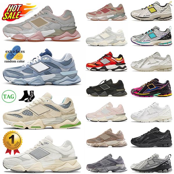 OG Orijinal Tasarımcı 9060 Yeni Chaussure 9060S TRICKS TRICKS AHŞAP ARCTİK GRİ TRYSEGOODS Bebek Duş Mavi Neon Geceleri 1906r Spor Keyarlar Chaussures Tenis Ayakkabıları Eur 45