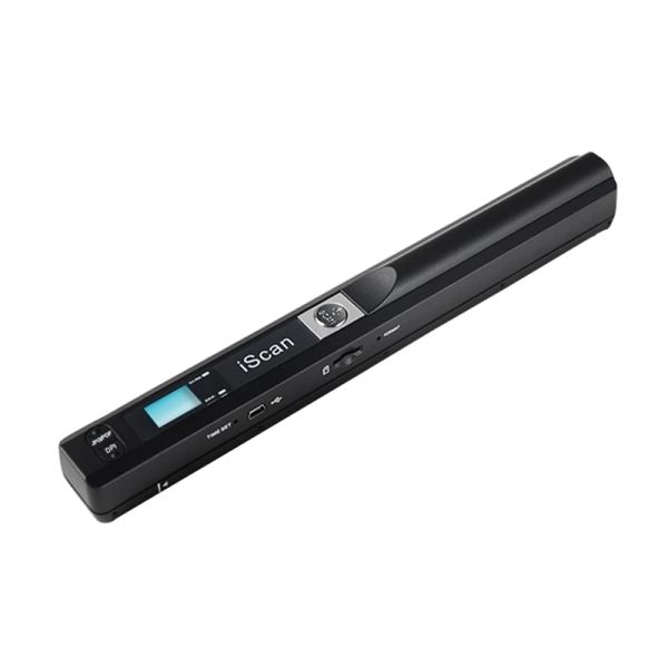 Scanners Handheld Scanner A4 Dokumentbuch Pens Scanner Tragbarer farbenfroher Scanner Mini Handscanner Support JPEG oder PDF