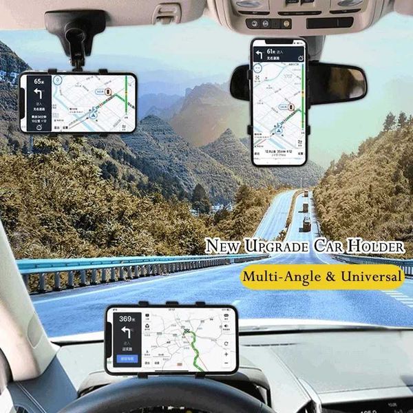 Celular Mounts suportes 3 em 1 carro Painel de telefone Painel TRONTROWVERNO MELHOR MELHORELPELO MOLEPEL SUPORTE DE NAVEGAÇÃO GPS Ajuste Ajuste Ajuste Phone para iPhone 13