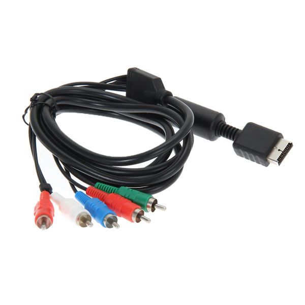 Cabos HDTV AV Audio Component Cable cabo para Sony para PS2 para PS3