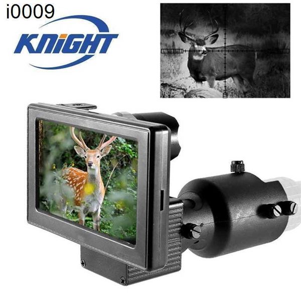 Original Vision Night Riflescope HD 1080p da 4,3 pollici display Siamese Scopes Videocamere illuminatore a infrarossi Ambito da caccia tattica