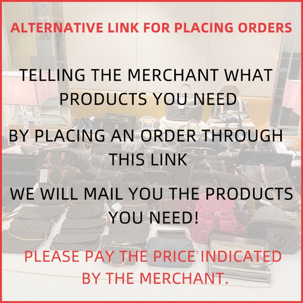 Questo è un collegamento alternativo per effettuare un ordine, dicendo al commerciante di quali prodotti hai bisogno.Effettuando un ordine tramite questo link, ti invieremo i prodotti di cui hai bisogno!