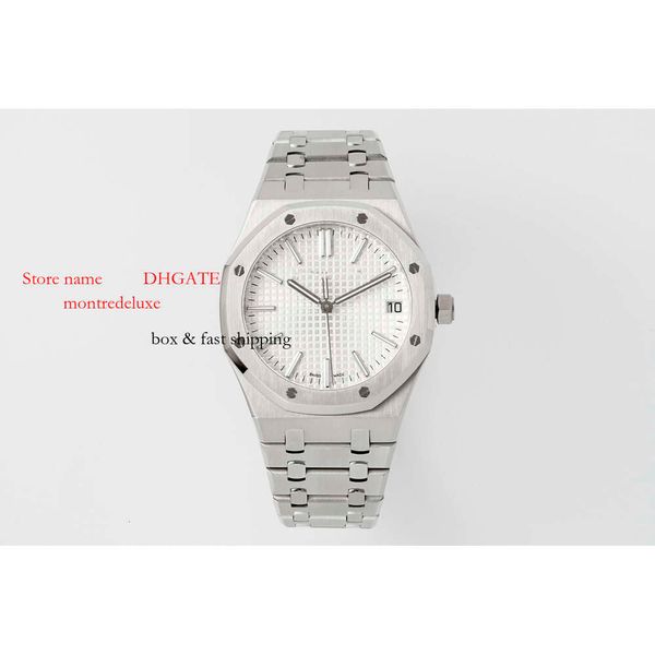 Дизайнерские швейцарские часы Mens Superclone AAAAA Mechanical 41 -мм женские наручные часы ZF 4302 нержавеющий калибр 15510 APS Glass Designer Brand 10,4 мм Frost Gold 1182