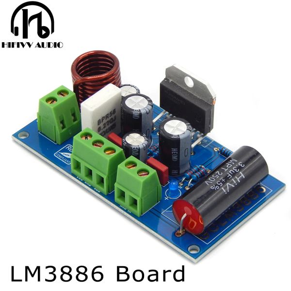 Verstärker Mono LM3886 Audio -Subwoofer -Verstärker -Verstärker -Board der CG -Version Verzerrung niedrigere resistente Version vorgeschlagener 120 VA -Transformator