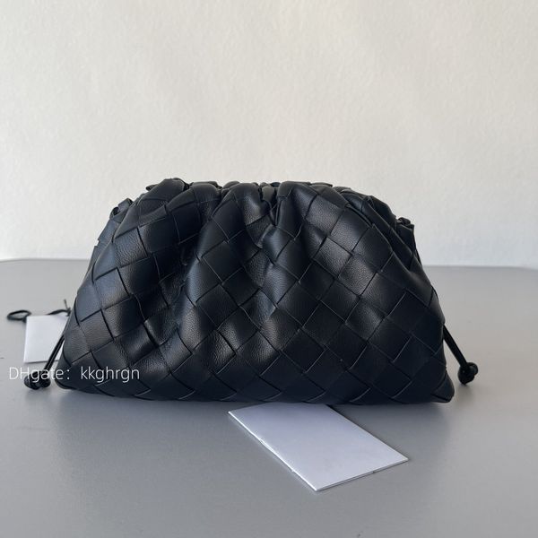 10a de alta qualidade designer mini bolsa de 22 cm de festas noturnas embreagem de casca de casca feminina bolsa de nuvem de nuvem com bolsa de nuvem de caixa