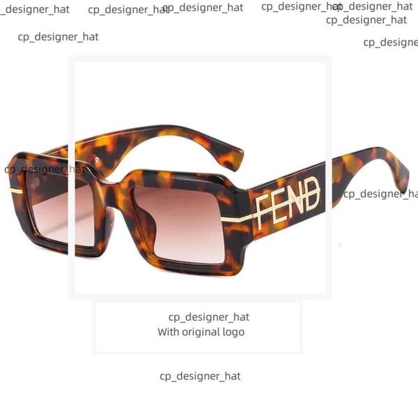 Óculos de sol Fendisunglasses Designer para homens e mulheres New Fashion Box Internet Celebrity Sunglasses Letter FD Glasses Endin Glass 24Ss 1: 1 Summer Spring 9476