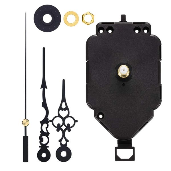 Uhren Quarz -Pendel -Trigger -Uhr -Bewegungs -Chime -Pendel -Uhr -Motor und Hanger -Kit mit klassischen Metallzeiger DIY -Mechanismus