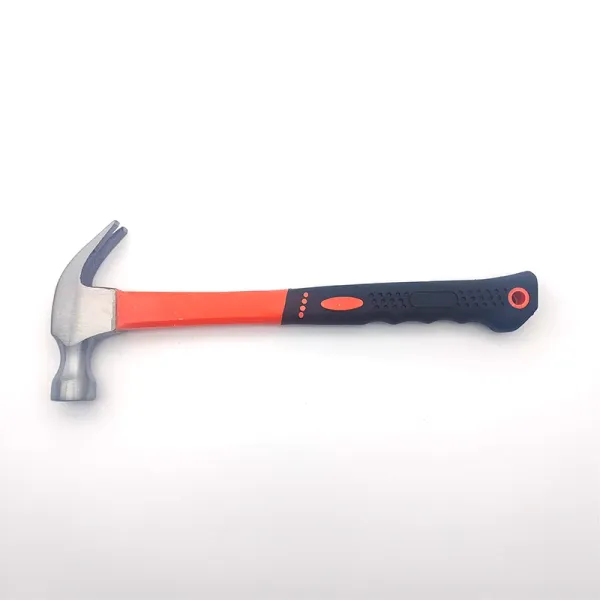 Hammer 250g Hammer de garra de aço de alto carbono, à prova de choque, maçaneta embrulhada em plástico, ferramenta manual doméstica