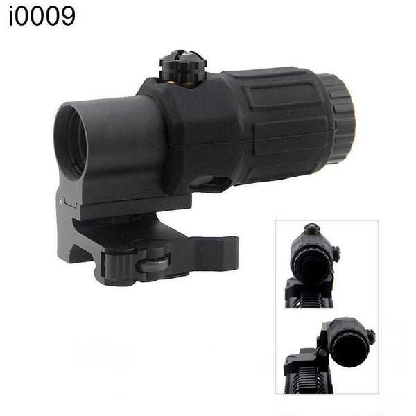 Escopo original G33 MagniPer com interruptor para o lado rápido Mount Mount 3x Linente de caça ao rifle AirSoft Telescópio Optice