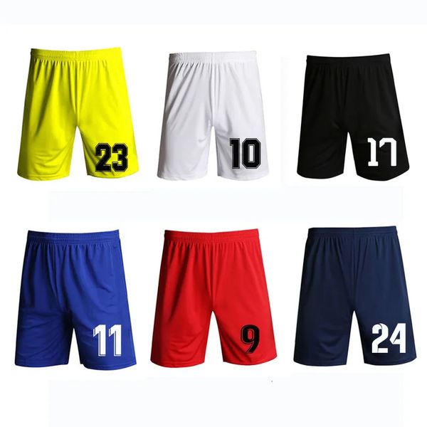 Shorts da calcio personalizzati Shorts Summer Bottoms Running Basketball Shorts Shorts Boys Boys Tennis Badminton Sports Shorts 240507