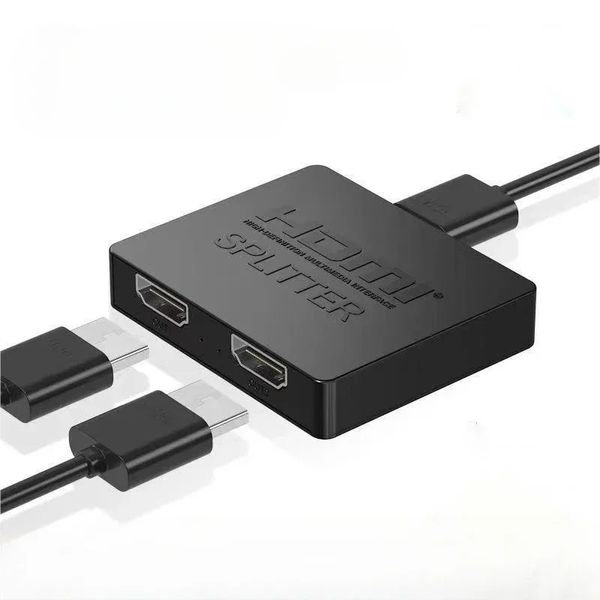 4K 2K HDMI uyumlu Splitter 1 In 4 Out 4x1 Switch HDMI uyumlu adaptör HD 1080p Xbox DVD HDTV PC dizüstü bilgisayar için video değiştirici