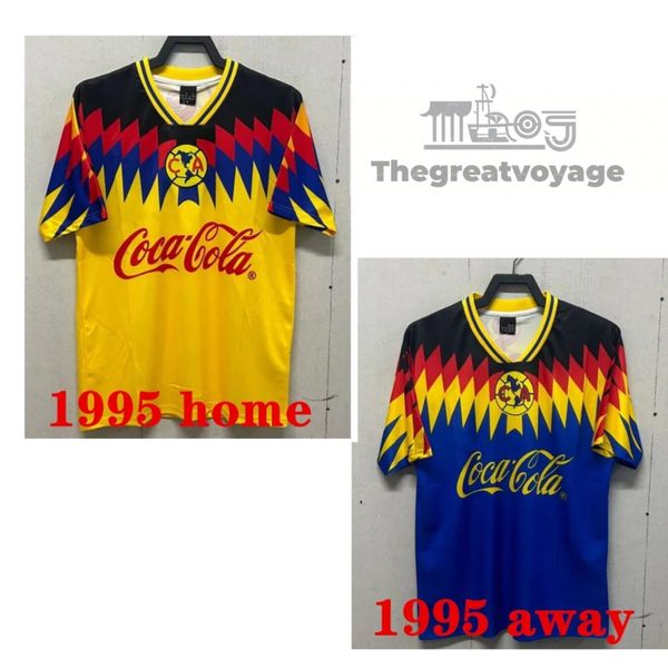 2024 Старый и новый мастерство 2retro Club America Soccer Jerseys Liga Mx футбольные рубашки S.Cabanas Zamorano Brandao Chucho Men Uniforms 1995 Home Away
