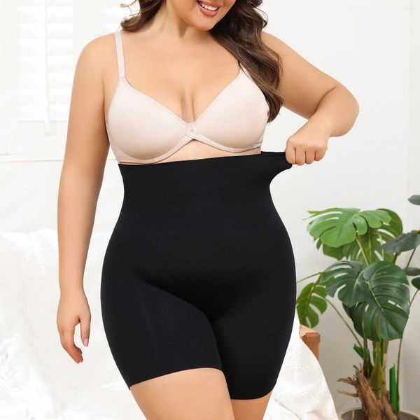 Kadın şekillendiricileri artı beden shapewear kadınlar için karın kontrol külot yüksek bel vücut şekillendirici düz göbek bulifter zayıflama pantolon iç çamaşırı