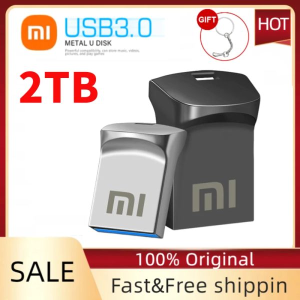 Приводы Xiaomi USB -привод Pen Drive 2 ТБ память USB Flash 1TB 512 ГБ высокой скорости USB 3.0 Flash Drive Pendrive Memoria USB Stick Fast Shipping