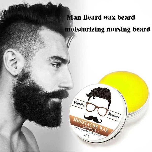 Pomades Ceras Primitiva Lanthome Beardar Balm Musher Oil para crescimento e beleza Cuidado com o tratamento de camundongos orgânicos Cera de cabelo Q2405061