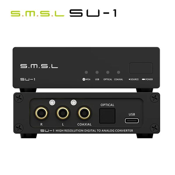 Convertitore SMSL SU1 MQA MQACD Decodificatore audio AK4493S XU316 768KHz/32 bit DSD512 SU1 HIRES DAC