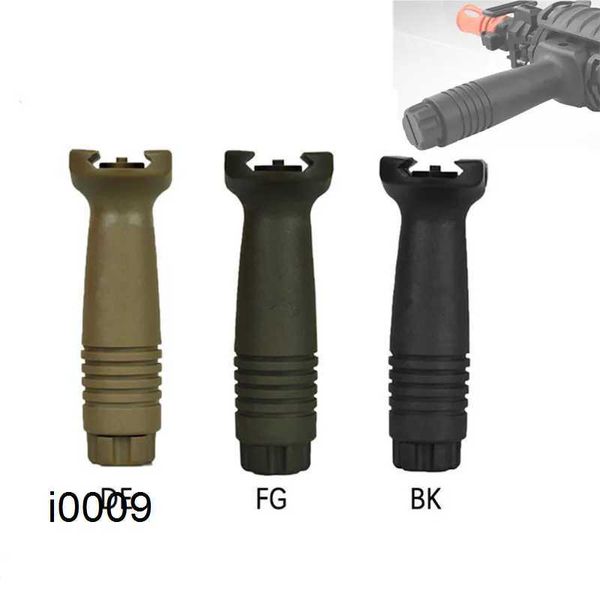 Teile Taktisches Zubehör Knight vertikal Grip Nylon Handwerkzeuge Front Grip für 20 -mm -Schienenjagdspielzeuggewehr Airsoft Spielzeug M4 M16 AR15 FIT 20mm Picatinny Weaver Ra