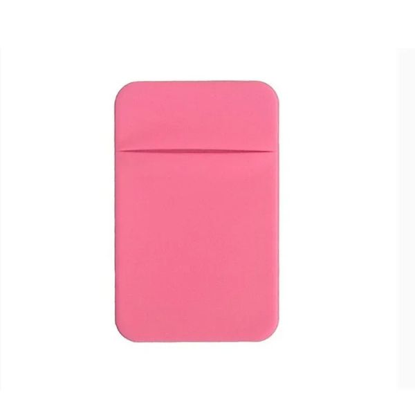 2pc Fashion Elastic Cell Tele per cellulare Titolo cellulare Portafoglio cellulare Credit ID Card Card Torta dell'adesivo Tasca