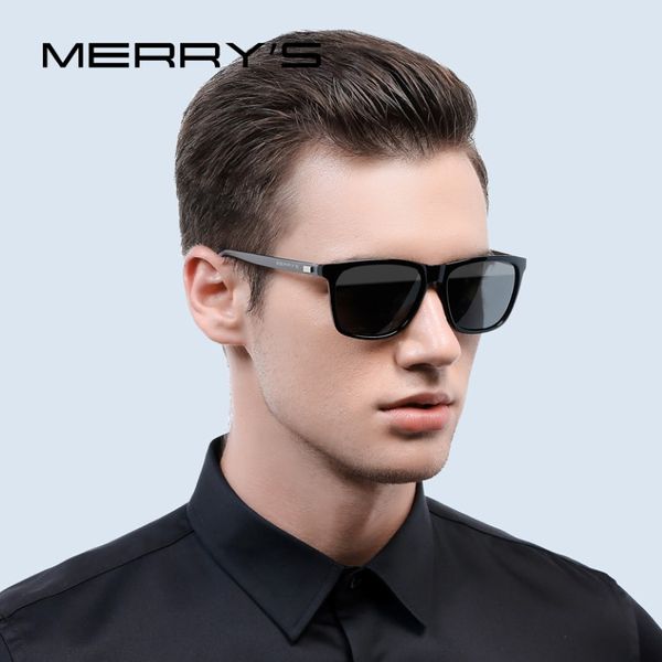Merry's Fashion Unissex Retro Retro Aluminium Sunglasses