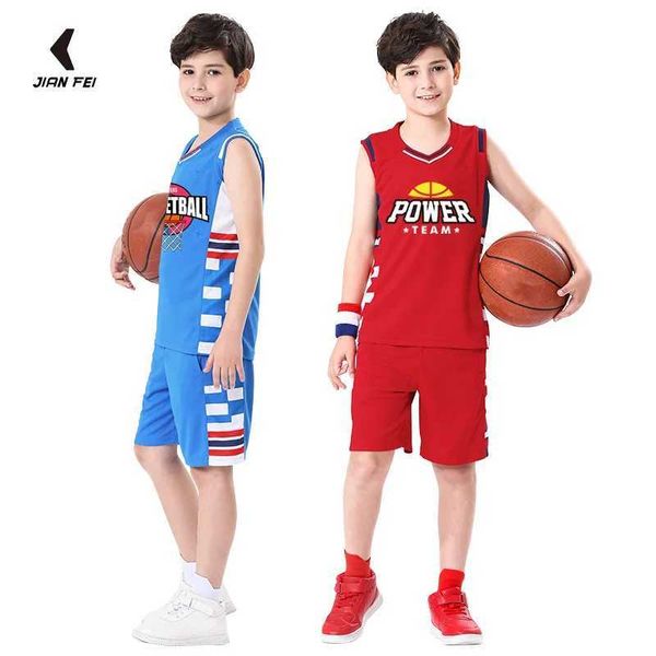 Maglie all'ingrosso uniformi da basket per bambini di alta qualità personalizzati 100% poliestere a maglie di basket traspirante per ragazzi M991 H240508