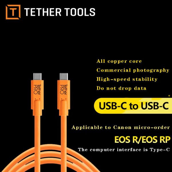 Accessori per gli strumenti di tether USBC HighSpeed Online Shooting Line per Canon EOSR RP Micro Camera