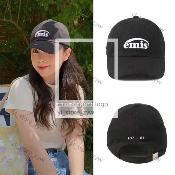 2024 EMIS STAR Baseball Cap Diva Baseball Cap Diva Cap Green Cap Moda Sun Protection Hat Male Male Top Top casual Chapéus ajustáveis 7692