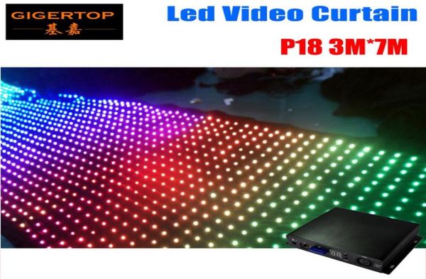 Pitch 181920 para escolher 3m7m LED Star Curtain Off Line Modo LED Curta