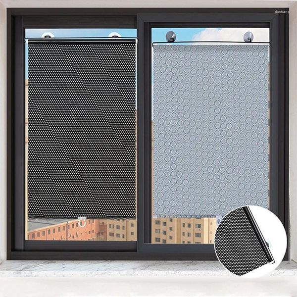 Vorhang Einziehbares Klappvorhang Roller Auto Sonnenschirme Mesh UV Schutz LKWs Home Fenster Sonnenschutz Sonnenschutz