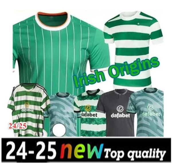 23 24 CELTS Jerseys de futebol Lar