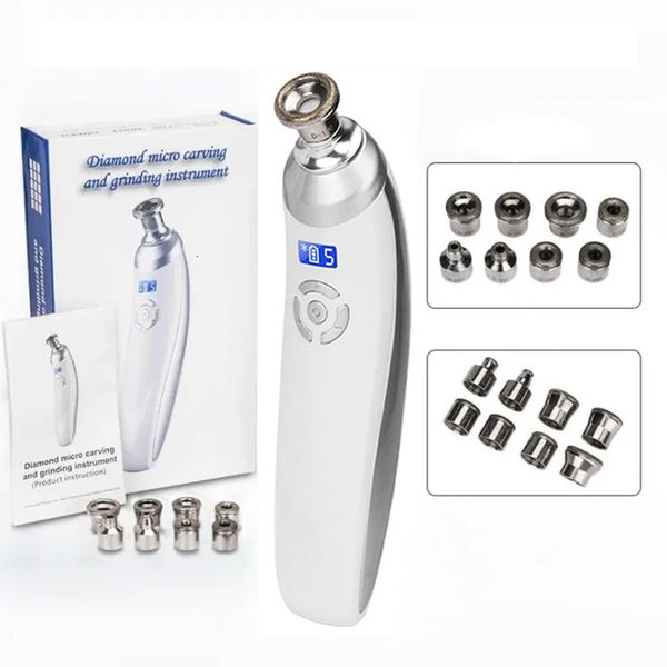 Diamond Dermabrasion Skin Care Beauty Device Rimozione Scar Acne Pore Peeling Massager Microdermabrasion Home Use 240422