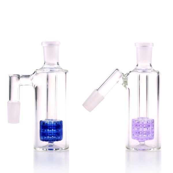 Großhandel Rauchzubehör Gla -Aschefänger 14mm für Glasbongs Wasserrohre 5mm dicke ZZ