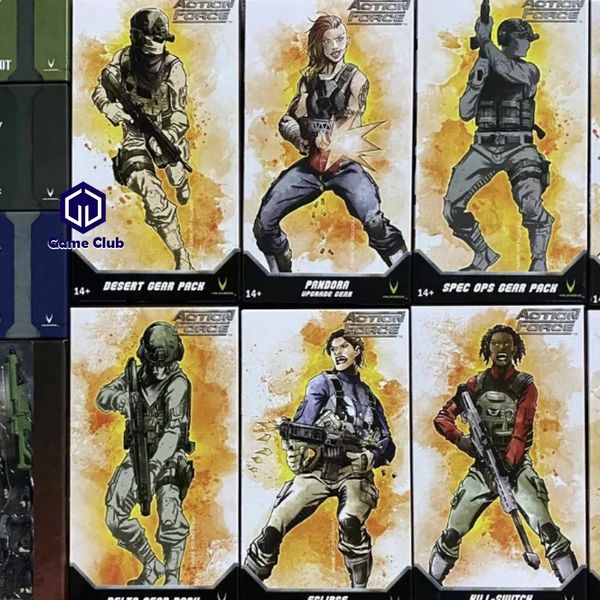 Valaverse 1/12 Action Force 3.1 Wave Modern Wily Style Desert Army Delta Force Accessories Pack Режим 6 дюйма.