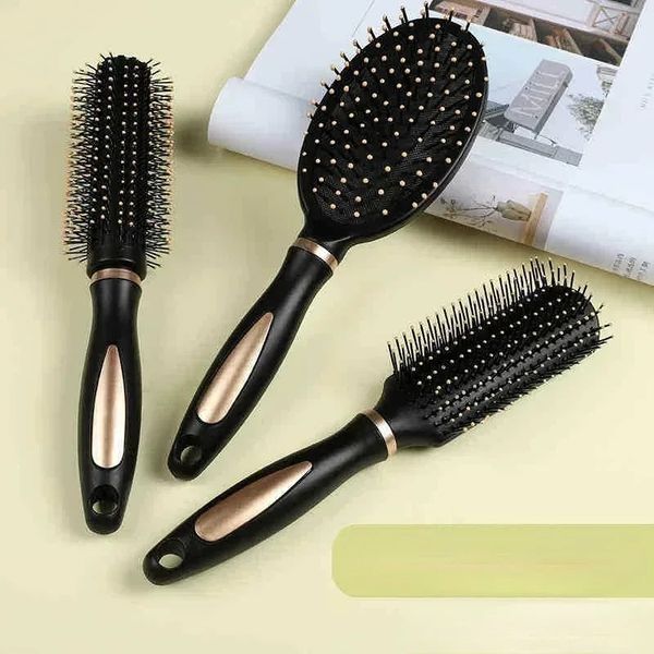 Haarmassage Luftkissen Kammpinsel Kopfhaut Haarbürste Entwirrung Anti statischer Salon Spa Friseur Styling Tool Oval Runde