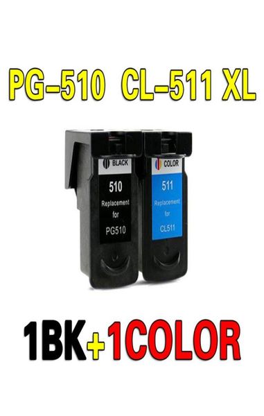 PG510 PG511 Cartuccia di inchiostro Compatibile per Canon PG510 Pg 510 Cl511 Cl 511 Pixma MP230 240 250 260 270 280 282 480 490 4954570009