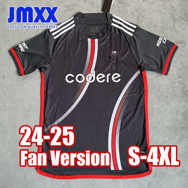 S-4XL JMXX 24-25 Maglie da calcio a piastra fluviale a casa Terza uniforme da uomo speciali maglietta maglia da calcio 2024 2025 Versione dei fan