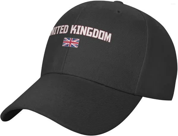 Ball Caps Flag del Regno Unito Cool British Baseball Cap Hat Patriotic Sport multicolore