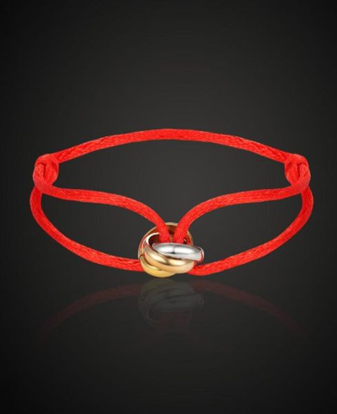 2019 Bracciale in acciaio inossidabile 2019 Nuovo Bracciale in acciaio inossidabile 3 Bracciale a dimensioni regolabili a catena multicolore