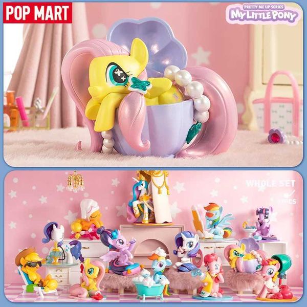 Blind Box Mart My Little Pretty Me Up Mystery Box 1pc/12pcs Blind Box Popmart Action Figure collaborato con T240506