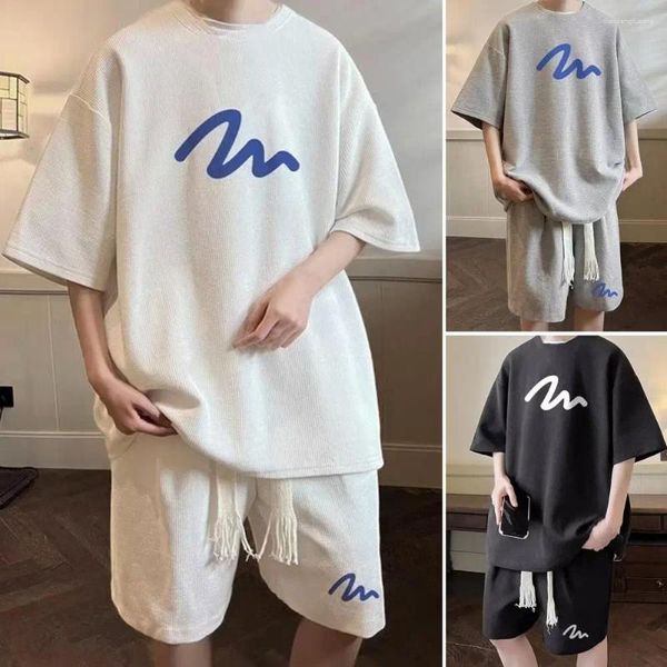 Men's Tracksuits 2pcs/set homens Men verão roupa casual