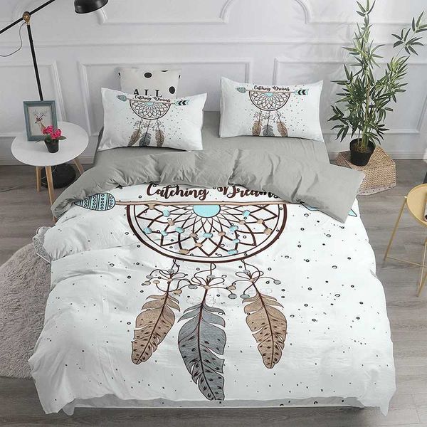 Постельные принадлежности для сновидений Dream Catcher Bedding Элегантная богемная пуховая одеяла