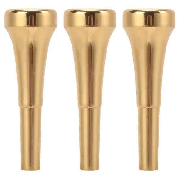 Instrumentos trompete bocal de bronze 3c 5c 7c bocal de instrumento Bocal brilhante