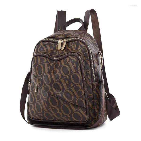 Schultaschen Luxus Frauen kleine Rucksäcke wasserdichte Universitäts-Rucksack Hochkapazität Fashion Ladies Bag Girls Reisebuchbuch