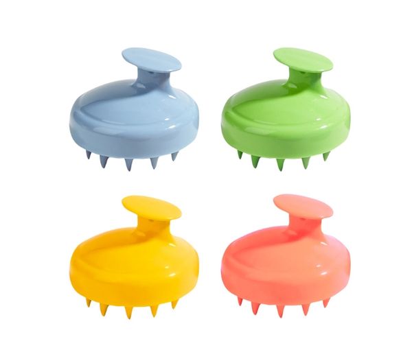 Accessori per bagno Accessori cuoio capelluto Pespa per massaggio bagnato e secco per la pulizia della testa a secco per bambini morbido per la casa silicone silicone cuccioli di styling per la cura dei capelli Accessori Accessori