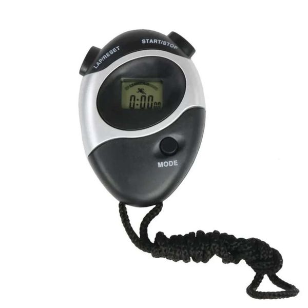 Doppi timer di orologio all'ingrosso professionale Traccia Sport Stop Owatch Timer elettronico multifunzionale 8*5,7 cm